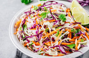 Coleslaw, une entrée multivitaminée!